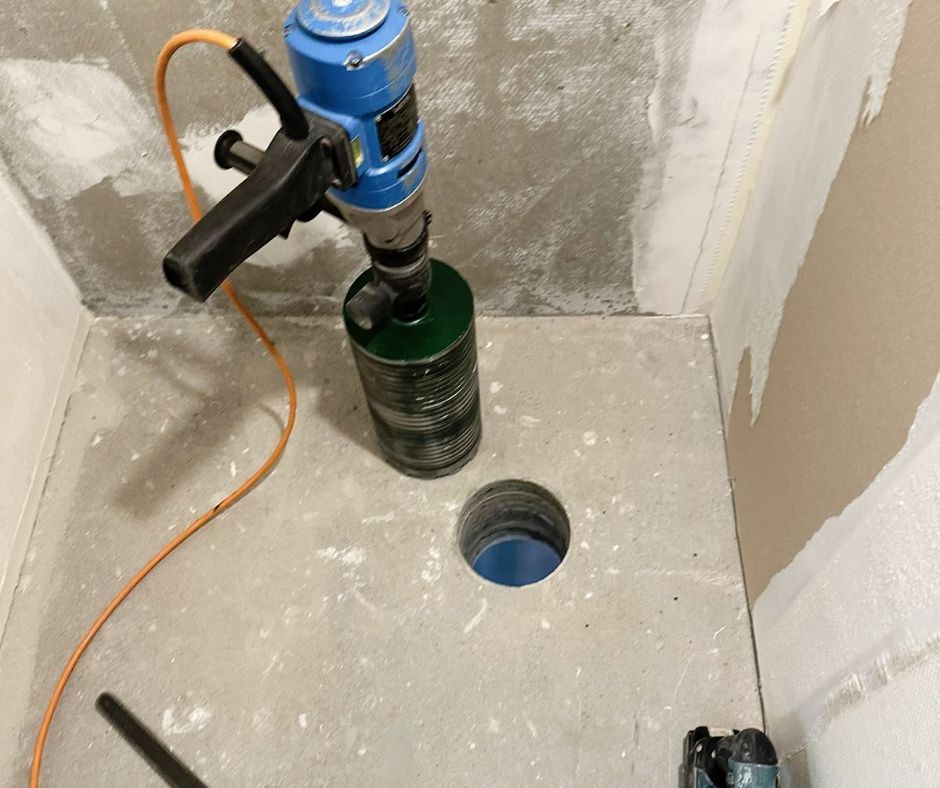 Gat laten boren Eindhoven beton boren en zagen van beton