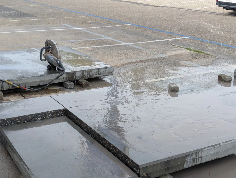 Stelconplaten zagen: betonplaten op maat