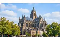 Illustratief stadsbeeld bij Den Bosch